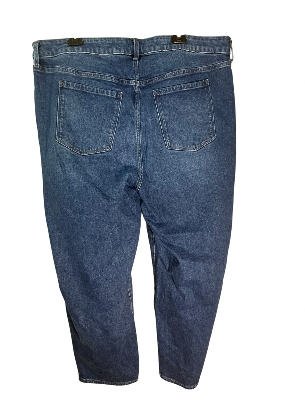 Old Navy Medium Blue Denim Jeans with Contrast Stitching - Picture 3 of 4
